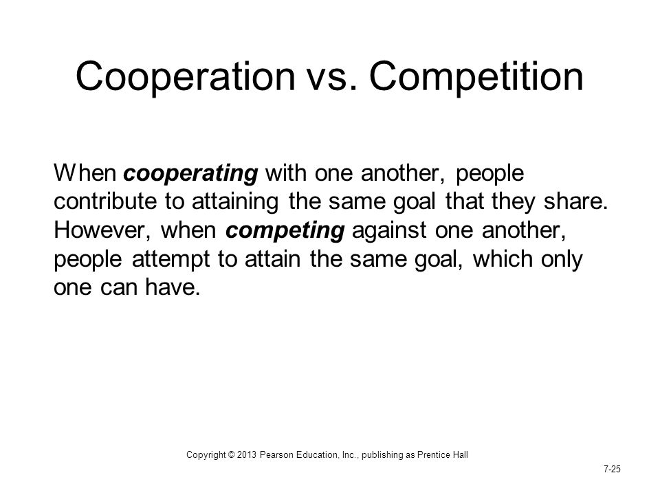 business competition vs cooperation